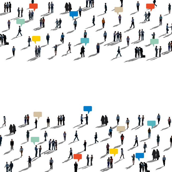 Une full deux personnes sur un sol blanc