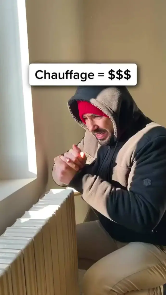 Une pub instagram pour chauffagiste