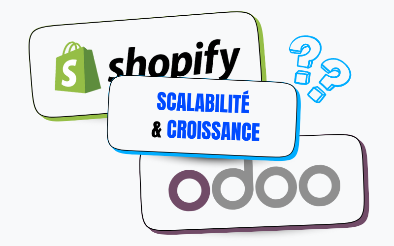 Comparaison de scalabilité entre Shopify et Odoo
