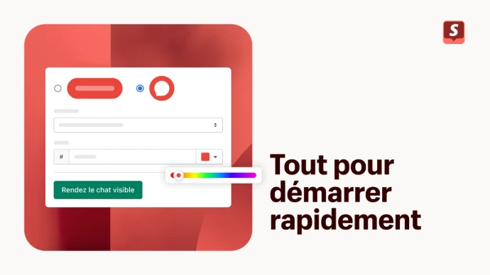 Présentation de Shopify Inbox : présentation des options de personnalisations