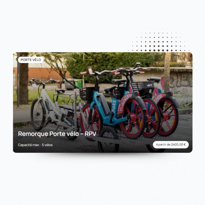 Fiche produit du site microcargo